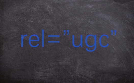 A标签属性rel="ugc"介绍